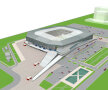 Macheta noului stadion din Lvov
