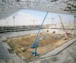 Stadionul din Lvov are 33.788 de locuri pentru spectatori, toate acoperite. Acoperişul arenei va fi transparent, din motive de luminozitate. Iar nivelurile arenei sînt despărţite de o promenadă