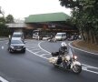 "Tricolorii" s-au plimbat în Sao Paulo păziţi de poliţie.