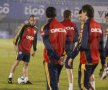 Antrenamentul oficial al "tricolorilor" 