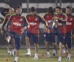 Antrenamentul oficial al "tricolorilor" 