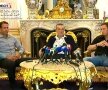 Conferinţa de presă de la Palat