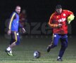 Antrenamentul ”tricolorilor” dinaintea meciului cu Paraguay