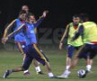 Antrenamentul ”tricolorilor” dinaintea meciului cu Paraguay