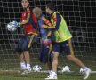 Antrenamentul ”tricolorilor” dinaintea meciului cu Paraguay