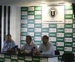 U Cluj şi-a prezentat astăzi achiziţiile: Nicola, Achim şi Szukala. Plus noul director sportiv, Felix Grigore