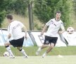 Imagini de la primul antrenament al Rapidului sub comanda lui Răzvan Lucescu