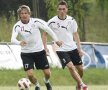 Imagini de la primul antrenament al Rapidului sub comanda lui Răzvan Lucescu