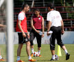 FOTO Burcă şi Creţu au făcut astăzi primul antrenament cu Rapid