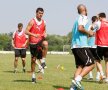 FOTO Burcă şi Creţu au făcut astăzi primul antrenament cu Rapid