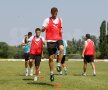 FOTO Burcă şi Creţu au făcut astăzi primul antrenament cu Rapid