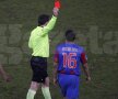20.02.2010, Steaua - Ceahlăul 1-3. Eliminat în min. 79 pentru cumul de cartonaşe galbene