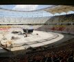PREMIERĂ Luni e acoperit tot stadionul National Arena! Intră AICI pentru un tur virtual spectaculos