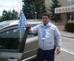 Şeful Poliţiei din Lăpuşata şi-a arătat dragostea pentru echipa Craiovei
