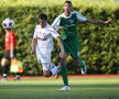 Rapid s-a impus cu 1-0 în faţa campioanei Israelului, obţinînd prima victorie cu Răzvan Lucescu pe bancă.