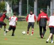 Primul antrenament la care a participat şi Marius Niculae după împrumutul la Kavala a fost, în sfîrşit, făcut într-o zi însorită