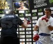 Lucian Bute s-a antrenat cu public