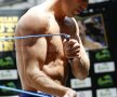 Lucian Bute s-a antrenat cu public