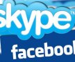 Noua aplicaţie Skype permite convorbiri video între utilizatorii Facebook