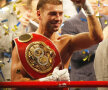 Lucian Bute cu centura care a rămas în continuare a lui Foto: Gabriela Arsenie