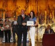 Imagini de la premierea echipei naţionale de handbal feminin
