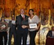 Imagini de la premierea echipei naţionale de handbal feminin