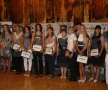 Imagini de la premierea echipei naţionale de handbal feminin