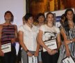 Imagini de la premierea echipei naţionale de handbal feminin