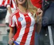 Fetele din Paraguay au fost foarte fericite după ce naţionala s-a calificat în sferturi la Copa America