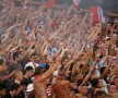 Fanii gălăţeni sînt în delir după golul marcat de Buş