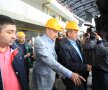 Mircea Sandu a vizitat azi Cluj Arena