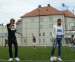 GALERIE FOTO » Noile achiziţii ale lui CFR au jucat fotbal la şcoala de nevăzători