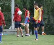 Alex Bourceanu şi Stefan Nikolici au efectuat în premieră un antrenament cu Steaua