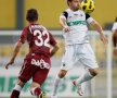 Imagini din meciul U Cluj - Rapid de la Medias