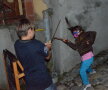 Şi copiii s-au duelat cu săbii