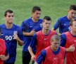 FOTO Prepeliţă, la primul antrenament la Steaua: "De acum sînt trup şi suflet pentru Steaua"