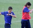 FOTO Prepeliţă, la primul antrenament la Steaua: "De acum sînt trup şi suflet pentru Steaua"