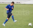 FOTO Prepeliţă, la primul antrenament la Steaua: "De acum sînt trup şi suflet pentru Steaua"