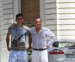 Florin Costea este din nou coleg cu fratele său Mihai, de data asta la Steaua FOTO: Gabriela Arsenie