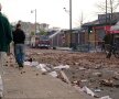 Imagini de la incidentele din nordul Londrei