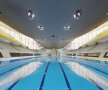 London Aquistics Center este gata cu un an înaintea Jocurilor Olimpice. foto: designboom.com