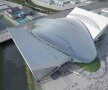 London Aquistics Center este gata cu un an înaintea Jocurilor Olimpice. foto: designboom.com