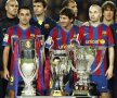 Valdes, Xavi, Messi, Iniesta şi Guardiola sînt produse sută la sută ale Barcelonei