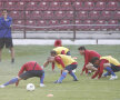 Steaua a sustinut antrenamentul oficial pe stadionul echipei CFR Cluj