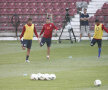 Steaua a sustinut antrenamentul oficial pe stadionul echipei CFR Cluj
