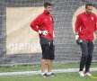 Alex Pena, ultimul transfer al lui Dinamo, s-a pregătit astăzi cu echipa secundă a lui Dinamo foto: Cristi Preda