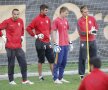 Alex Pena, ultimul transfer al lui Dinamo, s-a pregătit astăzi cu echipa secundă a lui Dinamo foto: Cristi Preda