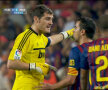 Discuţie aprinsă între căpitanii Casillas (stînga) şi Xavi