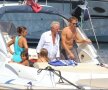 Jenson Button şi Jessica Michibata la plajă