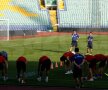 Steaua a efectuat antrenamentul oficial înaintea returului cu ŢSKA Sofia